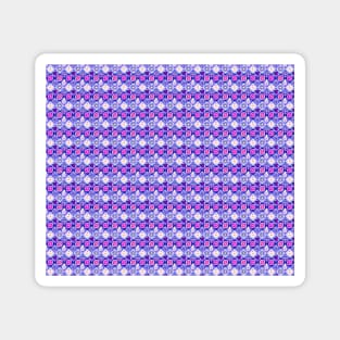 Purple Fruit Diamond Pattern Magnet