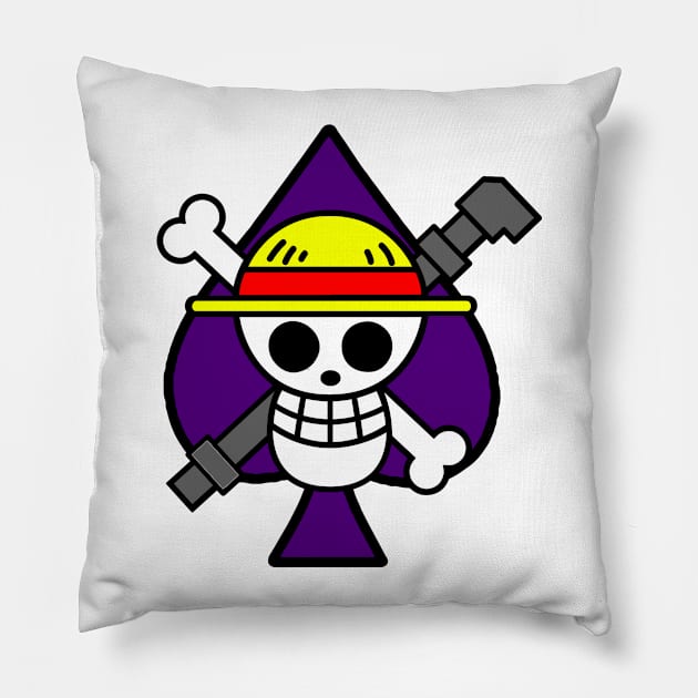 Brotherhood's Jolly Roger Pillow by danielone8