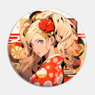 ann kimono Pin
