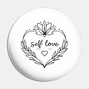 Self Love Growth Pin