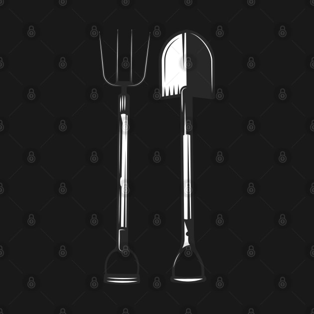 Shovel and Spade Fork by Islanr