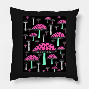 Dotty Mushrooms Pillow