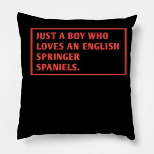 English Springer spaniel Pillow