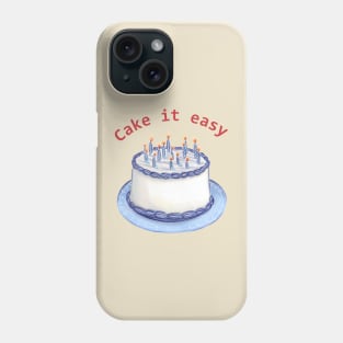 cake it easy Phone Case