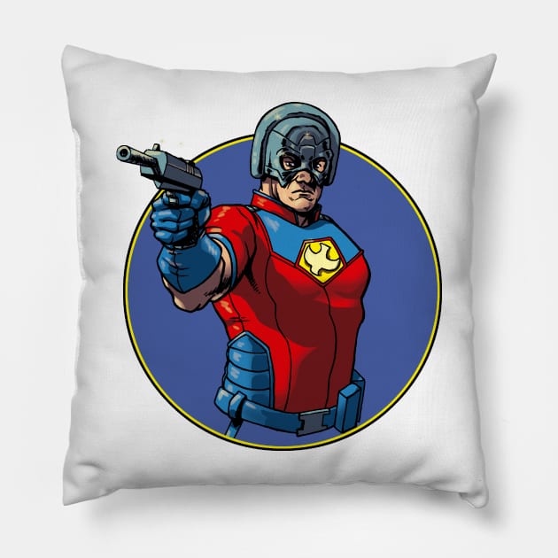 Peacemaker Pillow by Tomas Aranda T-Shirts