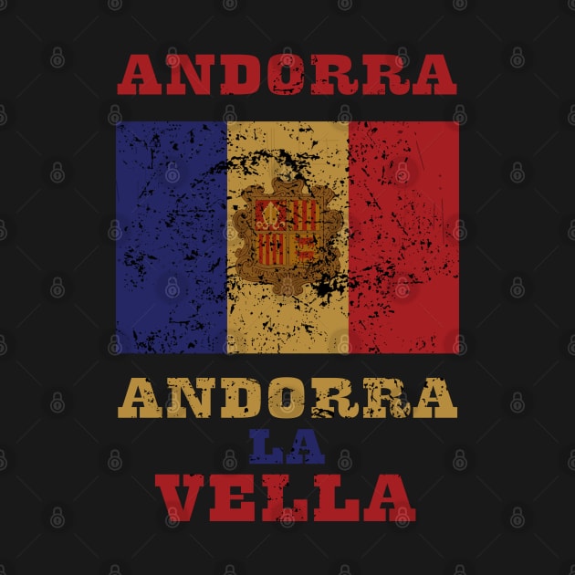 Flag of Andorra by KewaleeTee