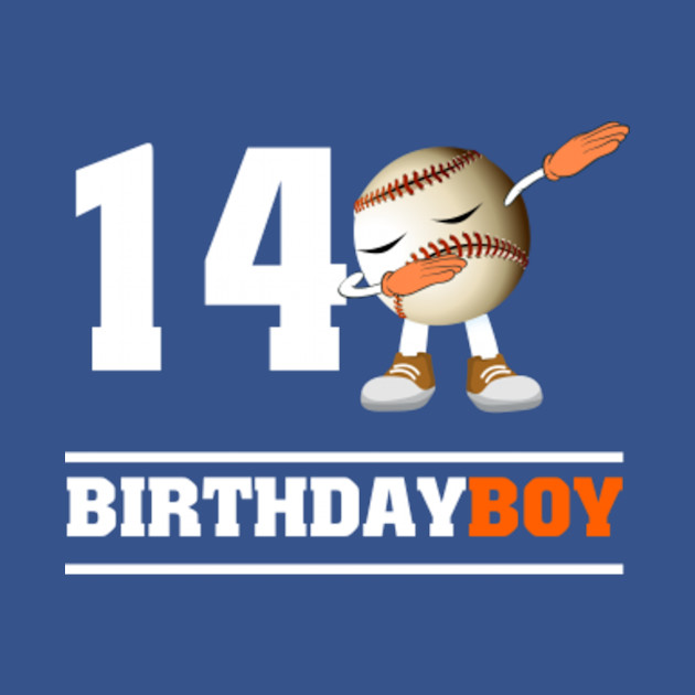 Disover 9 Year Old Birthday dabbing Baseball9th Boy Gift_14 - 9 Year Old Birthday Dabbing Baseball - T-Shirt