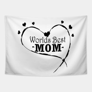 Worlds Best Mom Tapestry