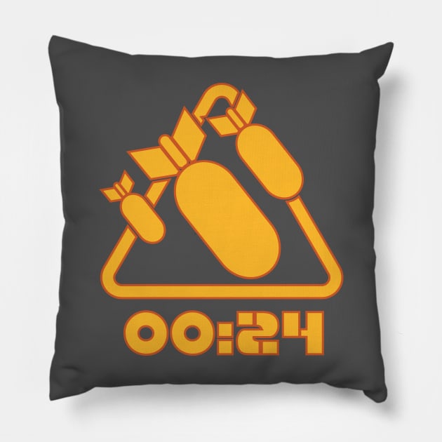 Bombing ALERT!!! Pillow by hierrochulo