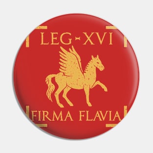 Legio XVI Flavia Firma Pegasus Emblem Roman Legion Pin