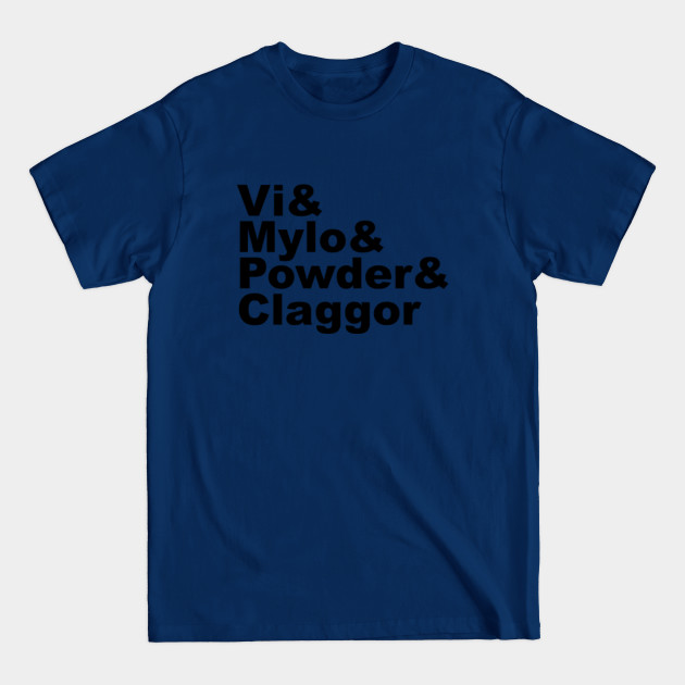 Discover Vi & Mylo & Powder & Claggor - The Piltover Kids (Vi, Powder, Mylo and Claggor) - Arcane Characters - T-Shirt