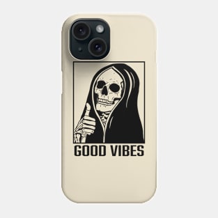 Good Vibes Skeleton Phone Case