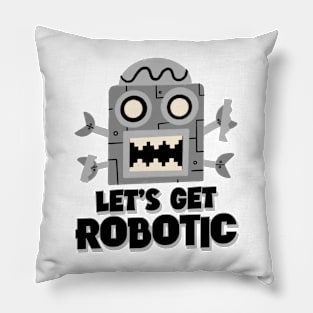 let's get robotic Pillow