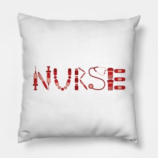 Nurse (Red) Pillow
