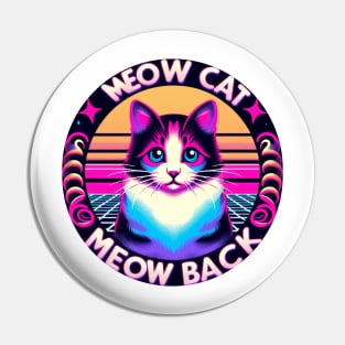 baby lasagna meow cat please meow back Pin