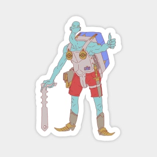 Galactic traveler Magnet