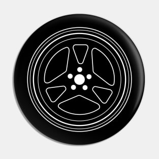 ROTIFORM USF WHEEL outline minimalist T-Shirt design Pin