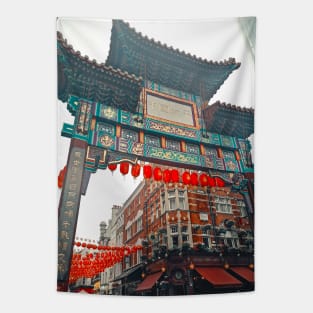 Chinatown Photo Taken In London Tapestry