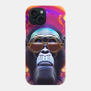 PSYCHEDELIC MONKEY APE Phone Case