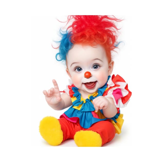 Baby Clown by likbatonboot