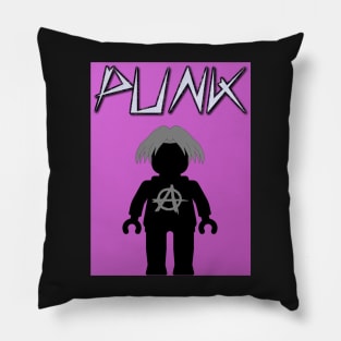 Punk Guitarist Minifig, Customize My Minifig Pillow