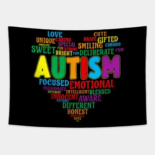 Autism Awareness Shirts 2019 Autism Heart Autism Shirts Tapestry