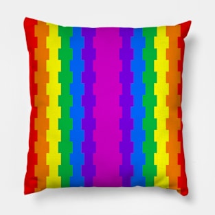 Pixel Rainbow Pillow