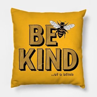 Funny Saying be kind of a bitch Pillow