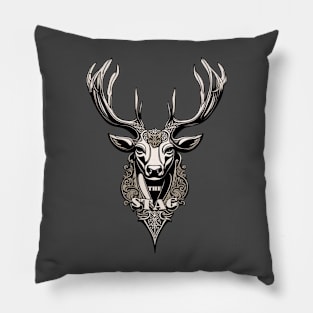 Vixen on the mind The Stag design Pillow