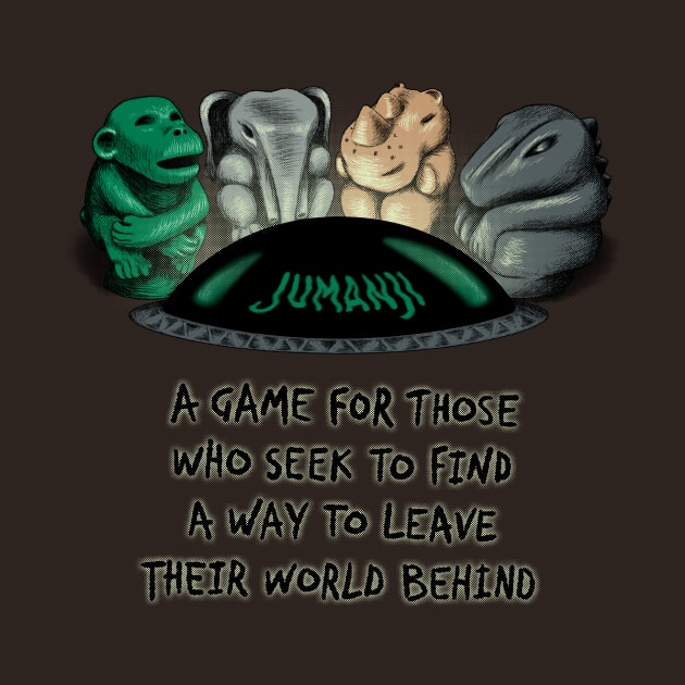 Jumanji by rakelittle