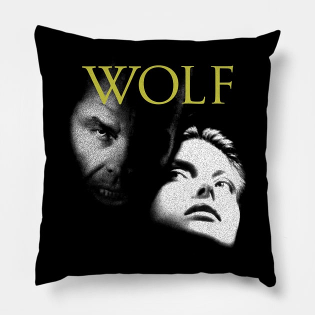 90s Movie Horror Wolf Pillow by Liar Manifesto