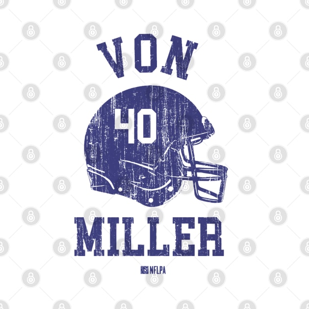 Von Miller Buffalo Helmet Font by TodosRigatSot