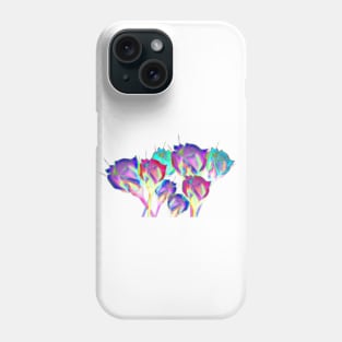 Pastel infrared roses Phone Case