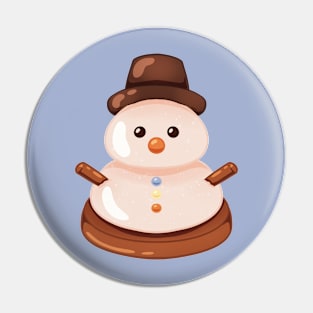 Snowman Cookie Pin