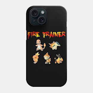 Fire Trainer Would Like to Battle! Phone Case