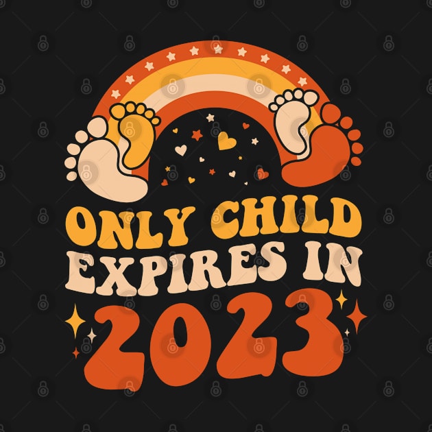 Kids Only Child Expires 2023 Boys Girls Big Bro Sis by graphicmeyou