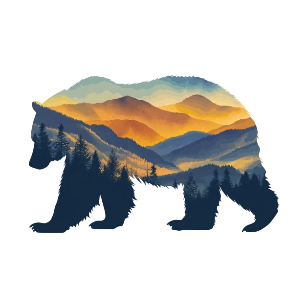 Bear Outdoor National Park Wildlife by Wintrly