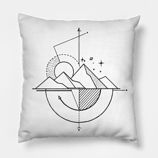 MOUNTAINSHAPES Pillow