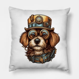 Steampunk Dog Pillow