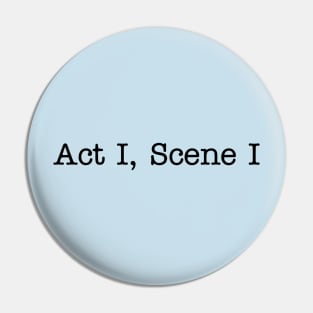 Act I Pin