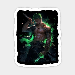 ZORO SAMURAI ANIME Magnet