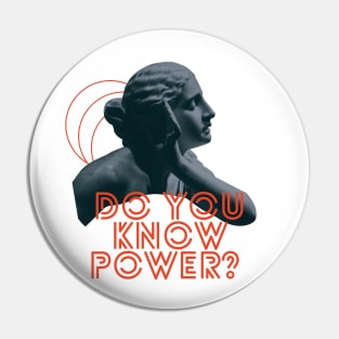 Know Power - Surreal Translation Pin