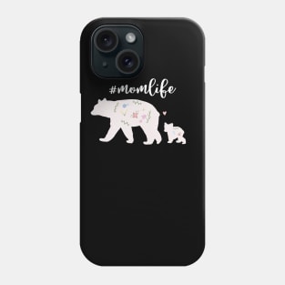 Mama bear with cub, Mom Life, Love Mothers Phone Case