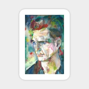 JACK KEROUAC watercolor portrait .5 Magnet