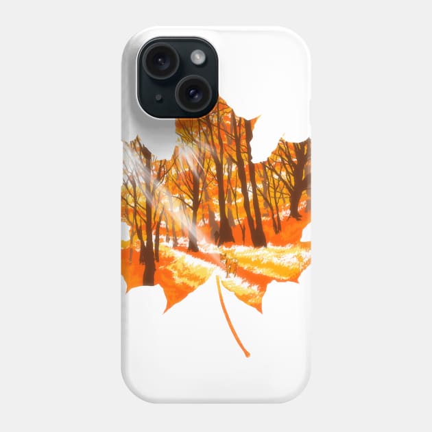 Golden Alley Phone Case by kookylove