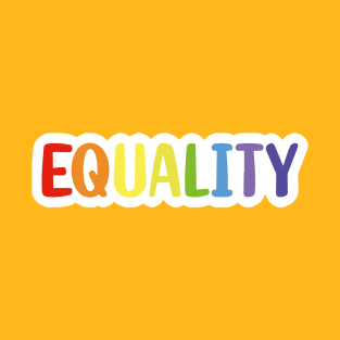 Equality Rainbow T-Shirt