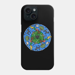 Dog Themed Mandala Phone Case