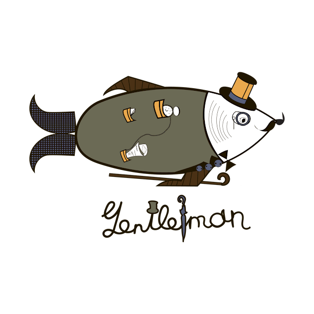 Fish gentleman by Irintarasovets312