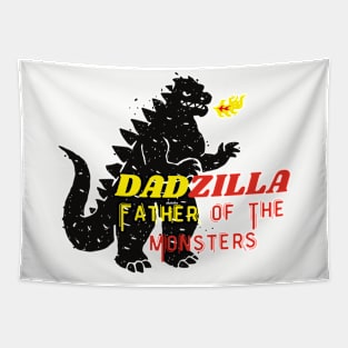 DADZILLA FATHER OF THE MONSTERS Tapestry