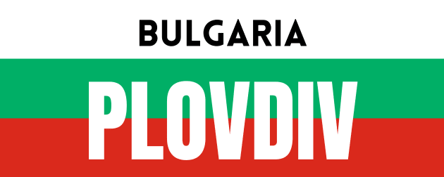 Plovdiv City in Bulgarian Flag Kids T-Shirt by aybe7elf